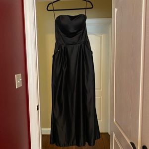 Black Prom/Formal Dress with Pockets
